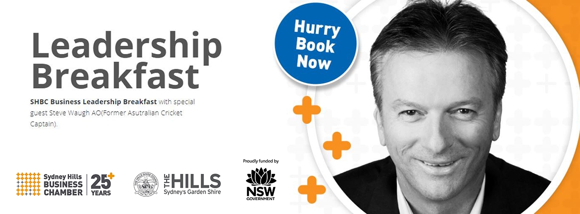 Leadership Breakfast with Special Guest Steve Waugh AO