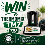 Gilgandra Dinawan’s Netball Thermomix TM7 Raffle