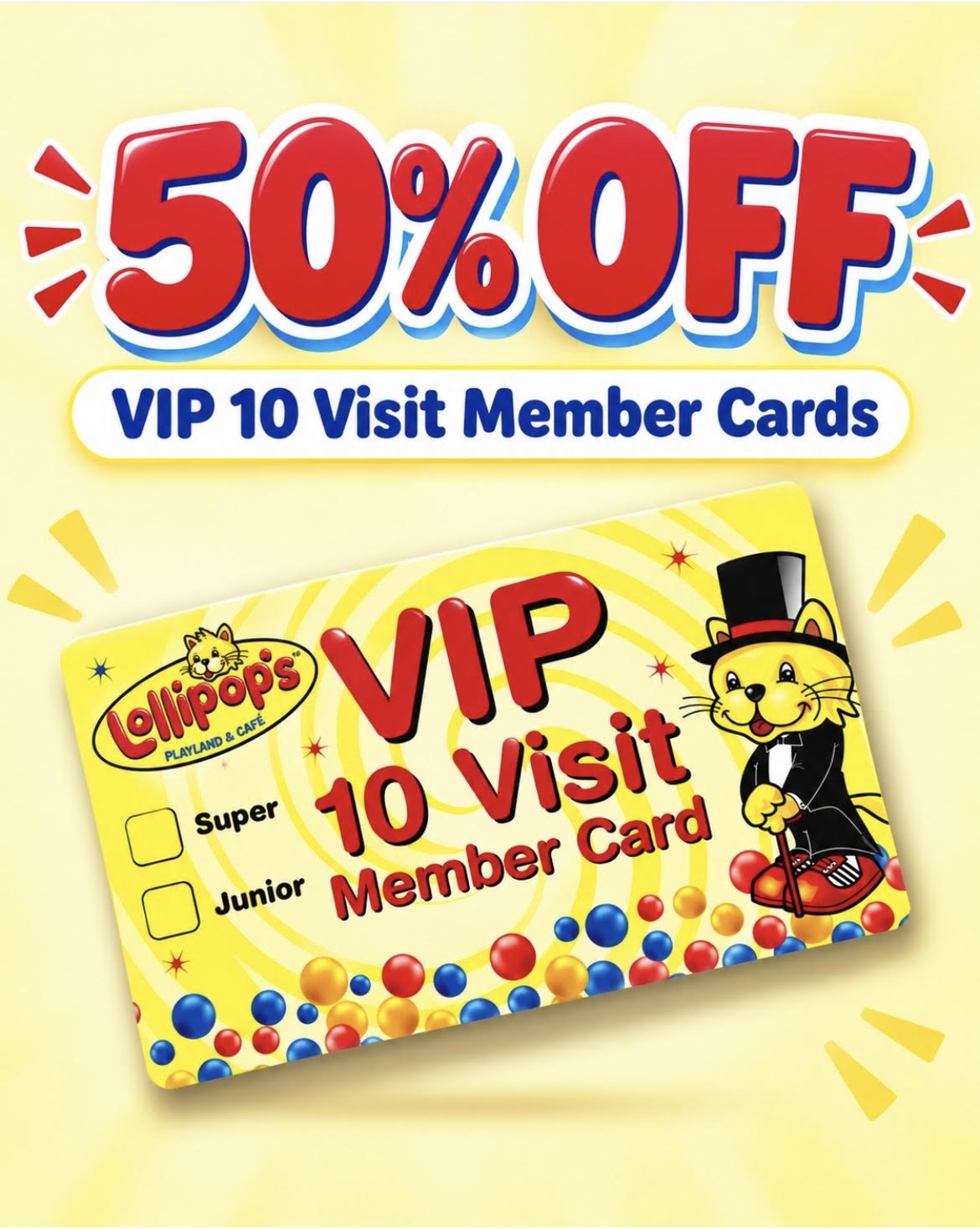 50% VIP Pass